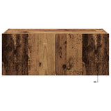 TV Wall Cabinet Old Wood 80 x 35 x 31 cm Engineered Wood 863104