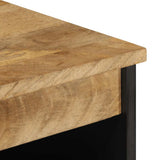 Sideboard 60x33.5x75 cm Solid Rough Wood Mango 4018653