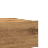 TV Cabinets with LED Lights 2 pcs Artisan Oak 60x35x15.5 cm 856346