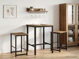 Bar Stool 2 pcs Artisan Oak 40 x 32 x 64 cm Engineered Wood 8006192