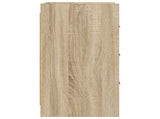 Bedside Tables Sonoma Oak 40 x 36 x 70 cm Engineered Wood 8011029
