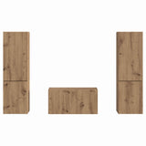 TV Cabinet Set 5 pcs Artisan Oak Engineered Wood 3409104