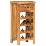 287482 Wine Cabinet 40x30x80 cm Solid Acacia Wood