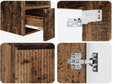 Bathroom Cabinet Set 3 pcs Old Wood 49.5 x 44.5 x 65 cm 3405695