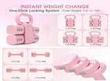 Multifunctional Dumbbells 2in 1 Home Dumbbell Kettlebells Adjustable Weight 68198840