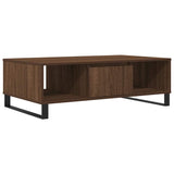 Coffee Table Brown Oak 104x60x35 cm Engineered Wood 827099