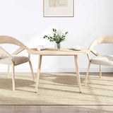 Table Top 110x55x2.5 cm Solid Wood Pine Oval 824365