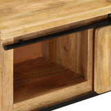 TV Cabinet 90x35x40 cm Solid Mango Wood 321570