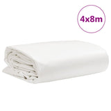 ZNTS Tarpaulin White 4x8 m 650 g/m² 156188