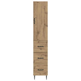 Cabinet Set 2 pcs Artisan Oak 33 x 34.5 x 90 cm Engineered Wood 3416654