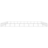 Dog Kennel Silver 80 m Steel 3082192