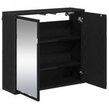 Wall Shelf with Shelf Wall-mounted Black Oak 65 x 20 x 60 cm 883610