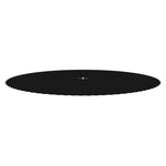 ZNTS Jumping Mat Fabric Black for 15 Feet/4.57 m Round Trampoline 92407