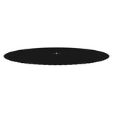 ZNTS Jumping Mat Fabric Black for 15 Feet/4.57 m Round Trampoline 92407