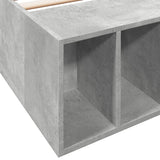 Bed Frame without Mattress Concrete Grey 75x190 cm Small Single 3280625