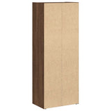 Bookcase Brown Oak 40x24x102 cm Engineered Wood 860379
