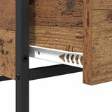 Coffee Table Old Wood 100 x 51 x 45 cm Engineered Wood 882764