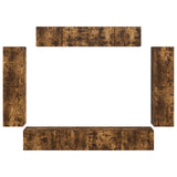 TV Cabinet 8 pcs Smoked Oak 3409146