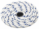 Multipurpose Utility Rope 14 mm 100 m White and Blue PP 3473138