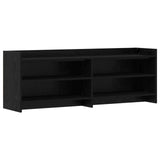 TV Cabinet 135 x 33 x 47 cm Black Oak Engineered Wood 8011228
