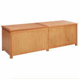 Storage Box Solid Oak Wood 42000876