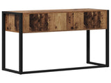 End Table Old Wood 100 x 36 x 75 cm Engineered Wood 886694