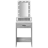 Dressing Table Grey 50 x 41 x 140 cm Engineered Wood 865159