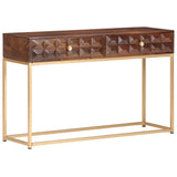 Console Table 122x36x75 cm Solid Mango Wood 323406