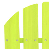 Garden Chair Green Solid Fir Wood Large Ergonomic 315876