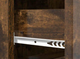 Drawer Cabinet Smoked Oak 33 x 34.5 x 90 cm Engineered Wood 894160