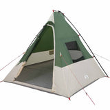 Tipi Tent with Roof Green 383 x 338 x 217 cm Taffeta 42001166