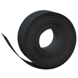 Garden Edging 25 m 20 cm PE Black 42036852