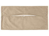 Cushion Cover 6 pcs HOUTEN Taupe 50 x 75 cm Corduroy 919826