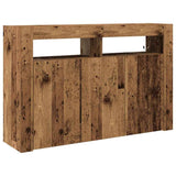 Sideboard Old Wood 116 x 30 x 75 cm Engineered Wood 3333883