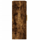 Wall Mounted Cabinet Smoked Oak 69.5x34x90 cm Engineered Wood 830369