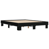 Bed Frame without Mattress Black 150x200 cm King Size 3280232