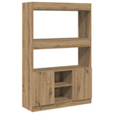 Highboard Artisian Oak 92x33x140 cm Engineered Wood 3309617