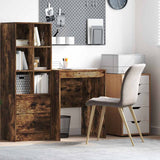 Desk Smoked Oak 60 x 50 x 76 cm 869414