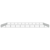 36-Panel Dog Playpen Black 100x50 cm Powder-coated Steel 3115974