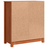 Sideboard Wax Brown 70 x 35 x 80 cm Solid Pine Wood 869898