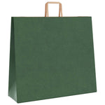 ZNTS Paper Bags 50 pcs with Handles Green 54x15x49 cm 4101948