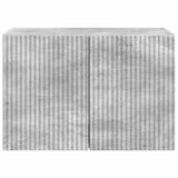 TV Wall Cabinet Concrete Grey 59.5 x 31 x 40 cm Engineered Wood 892335