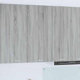 Hanging Cabinet Grey Sonoma and White 50 x 31 x 100 cm 884351