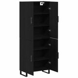 Highboard 2 pcs Black oak 69.5 x 34 x 180 cm 3333104