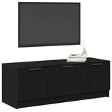 TV Cabinet Black Oak 102 x 35 x 36.5 cm Engineered Wood 862770