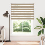 Zebra Blind Sand Brown 155x200 cm Fabric Width 150.9 cm Polyester 4014584