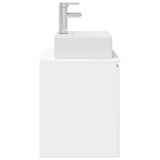 Wall-Mounted Sink Vanity White 49.5 x 41 x 62.5 cm 890412