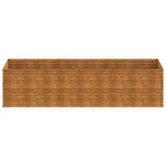 Garden Raised Bed 290x100x69 cm Corten Steel 152004