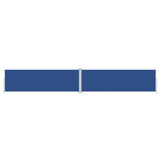 Retractable Side Awning Blue 160x1000 cm 318034