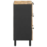 Storage Cabinets 2 pcs Brown 60 x 33.5 x 75 cm Solid Mango Wood 3310163
